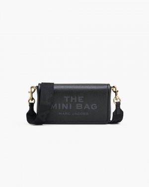 Black Marc Jacobs The Leather Mini Bag | 048JESHKB