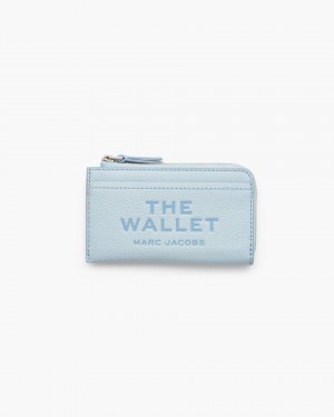 Blue Marc Jacobs The Leather Top Zip Multi Wallet | 123XRTHWY