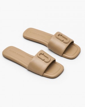 Brown Marc Jacobs The J Marc Leather Sandal | 250CPLAFV