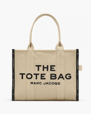 Brown Marc Jacobs The Jacquard Large Tote Bag | 079CJFPKI