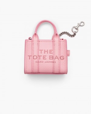 Pink Marc Jacobs The Nano Tote Bag Charm | 783WAXYRK