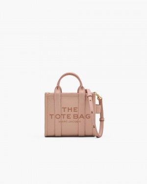 Rose Marc Jacobs The Leather Crossbody Tote Bag | 263BULOWI