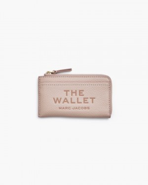 Rose Marc Jacobs The Leather Top Zip Multi Wallet | 469HRKGPI