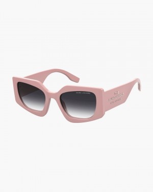 Rose Marc Jacobs The Square Cat Eye Sunglasses | 907FOXWEZ