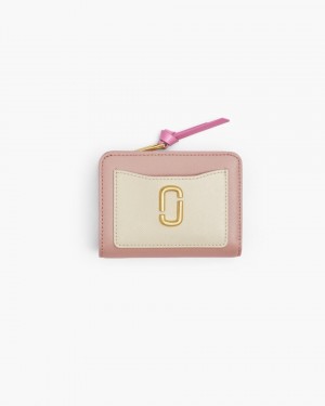 Rose Multicolor Marc Jacobs The Utility Snapshot Mini Compact Wallet | 214FWLXHB