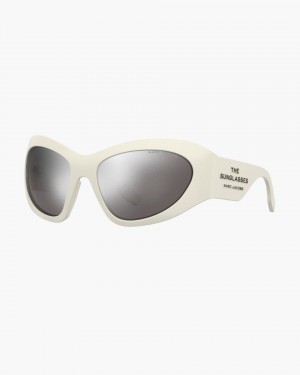 White Marc Jacobs The Wrapped Sunglasses | 125UIXLAJ