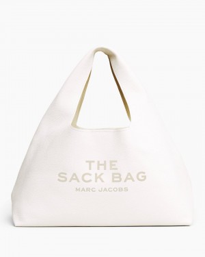 White Marc Jacobs The XL Sack Bag | 768UQVTOA