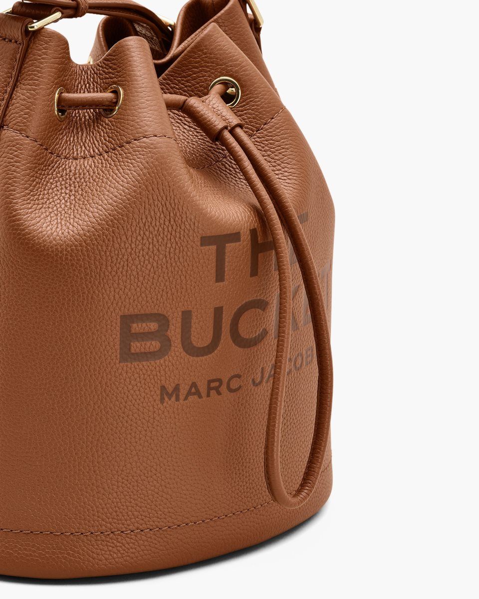 Argan Oil Marc Jacobs The Leather Large Bucket Bag | 054GNMXBZ