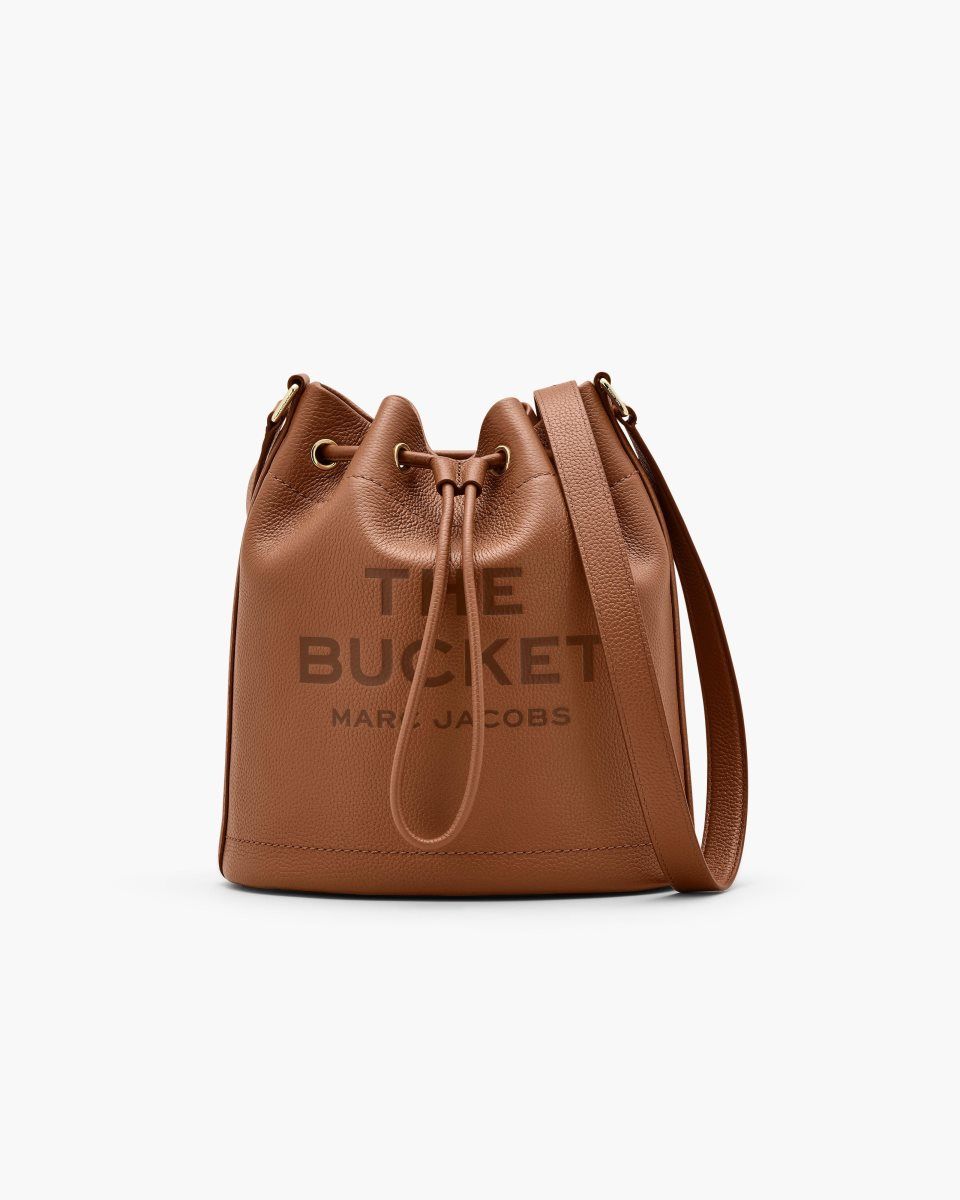 Argan Oil Marc Jacobs The Leather Large Bucket Bag | 054GNMXBZ