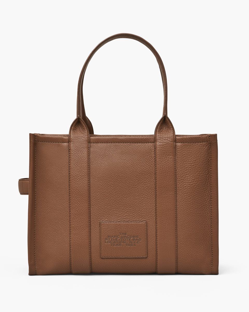 Argan Oil Marc Jacobs The Leather Large Tote Bag | 947TAVGOR