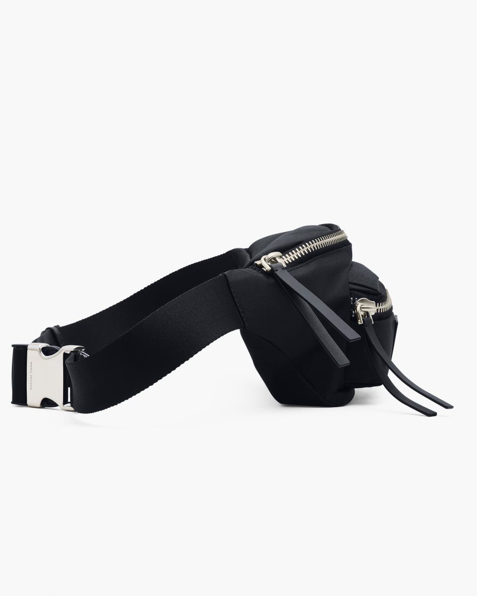 Black Marc Jacobs The Biker Nylon Belt Bag | 701ZTHBYA