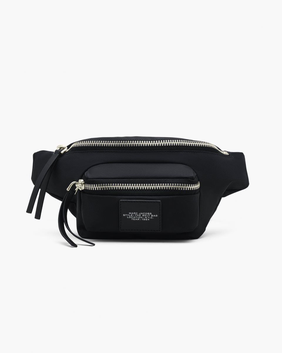 Black Marc Jacobs The Biker Nylon Belt Bag | 701ZTHBYA