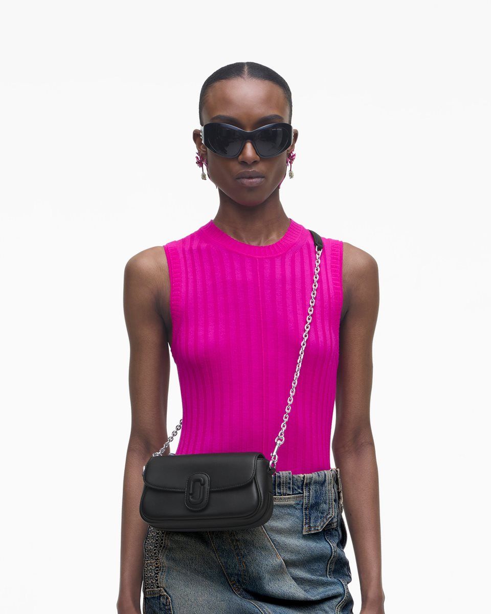 Black Marc Jacobs The Clover Shoulder Bag | 459XFYBTA