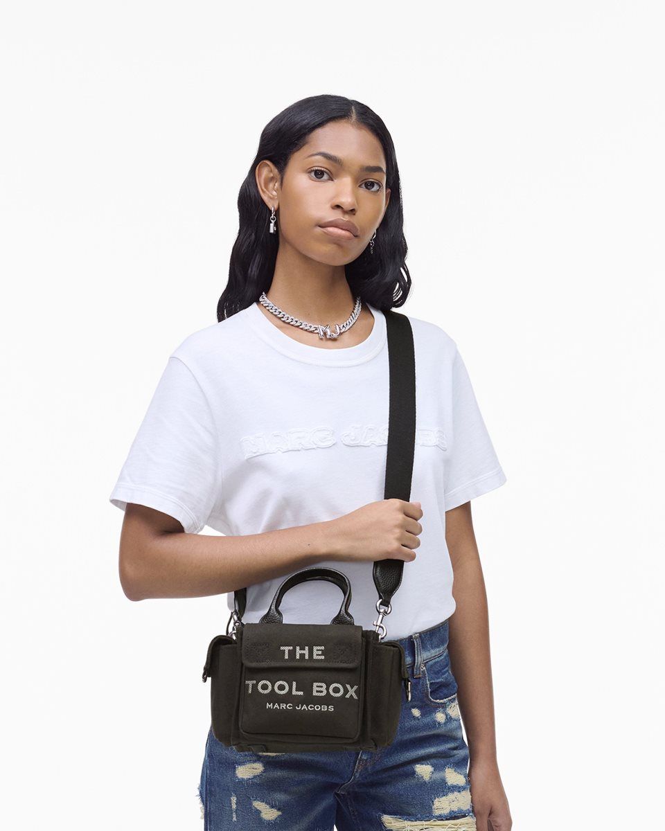 Black Marc Jacobs The Crossbody Tool Box | 615AZMKDF