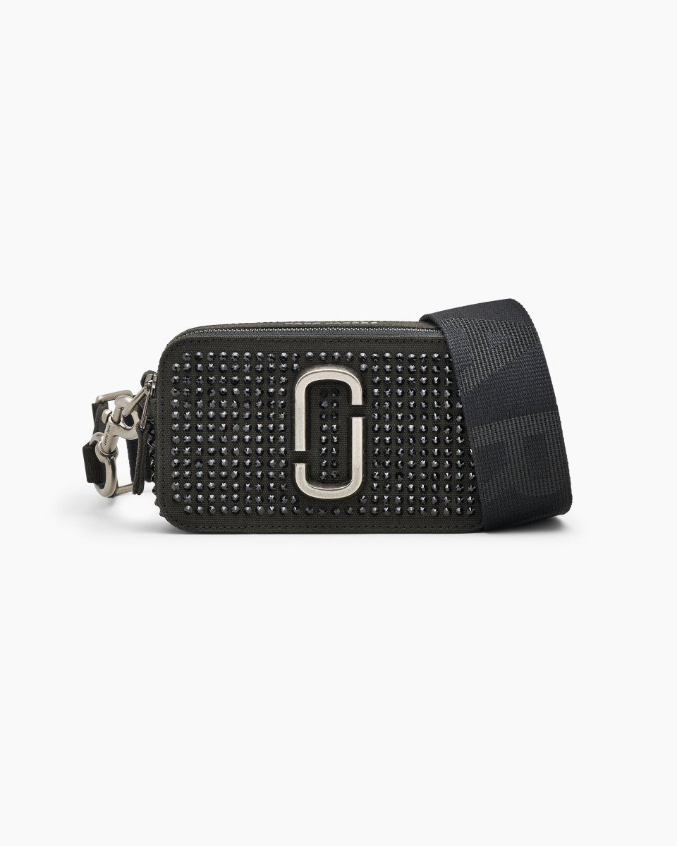 Black Marc Jacobs The Crystal Canvas Snapshot | 450XNZBGI