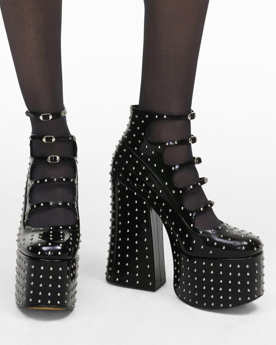 Black Marc Jacobs The Glam Studs Kiki Ankle Boot | 162KMZAXU