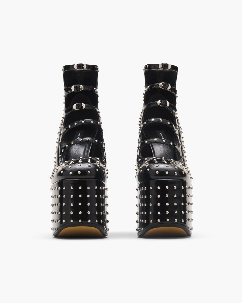 Black Marc Jacobs The Glam Studs Kiki Ankle Boot | 162KMZAXU