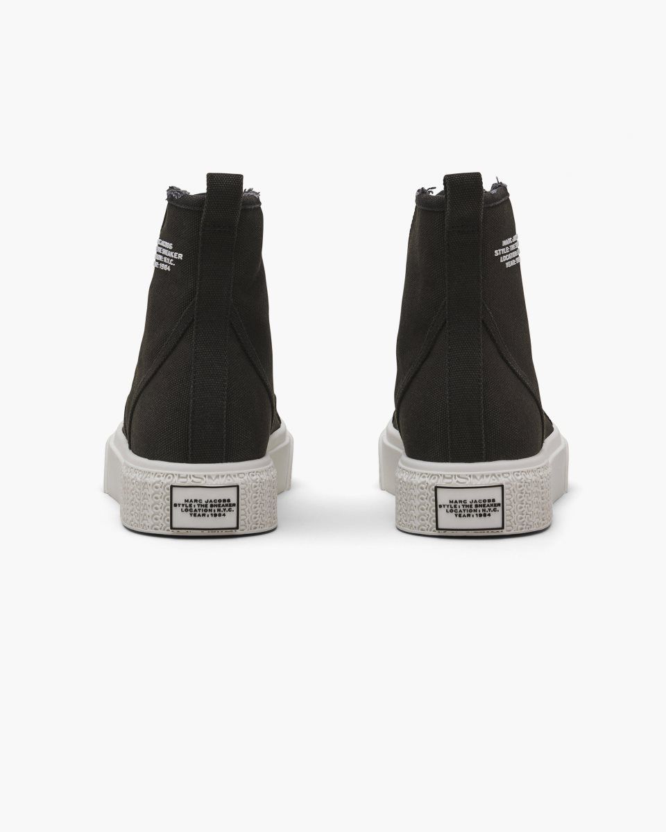 Black Marc Jacobs The High Top Sneaker | 904JBECUS