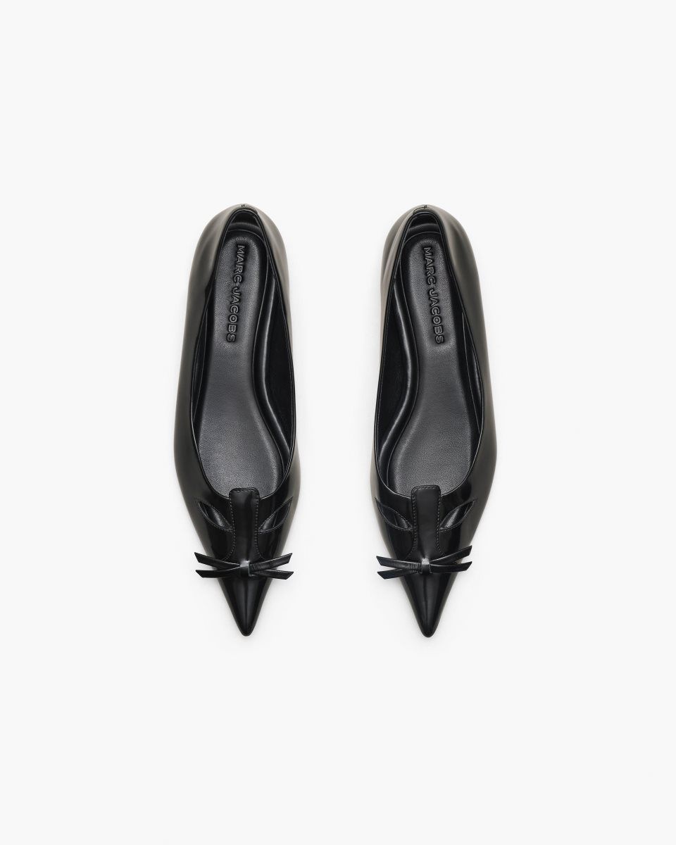 Black Marc Jacobs The Kat Ballerina | 612UKAGBL