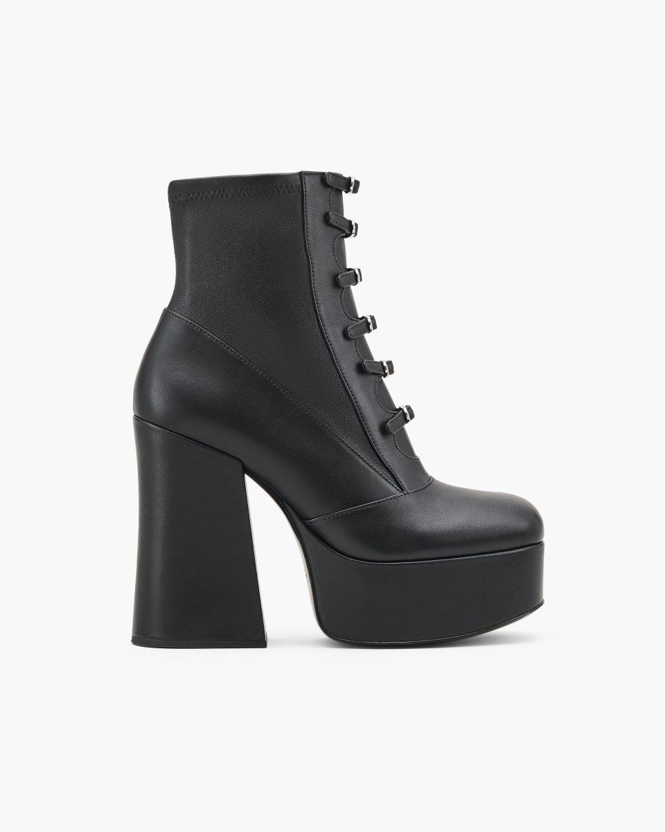 Black Marc Jacobs The Kiki Stretch Ankle Boot | 183ZSQYIU