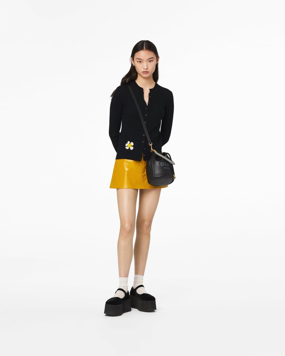 Black Marc Jacobs The Leather Bucket Bag | 468DGTPOI