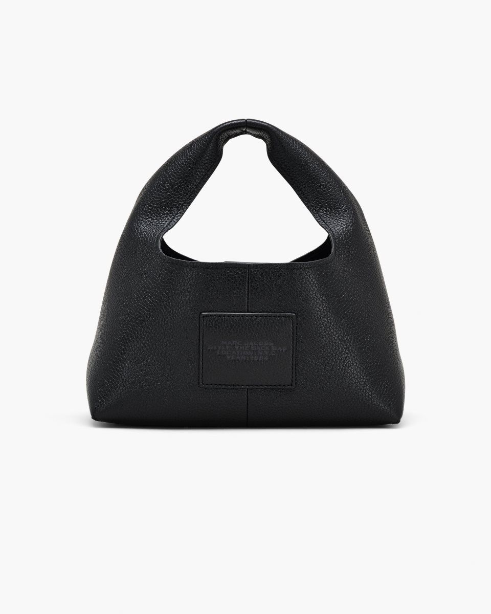 Black Marc Jacobs The Mini Sack Bag | 723EJDAKP