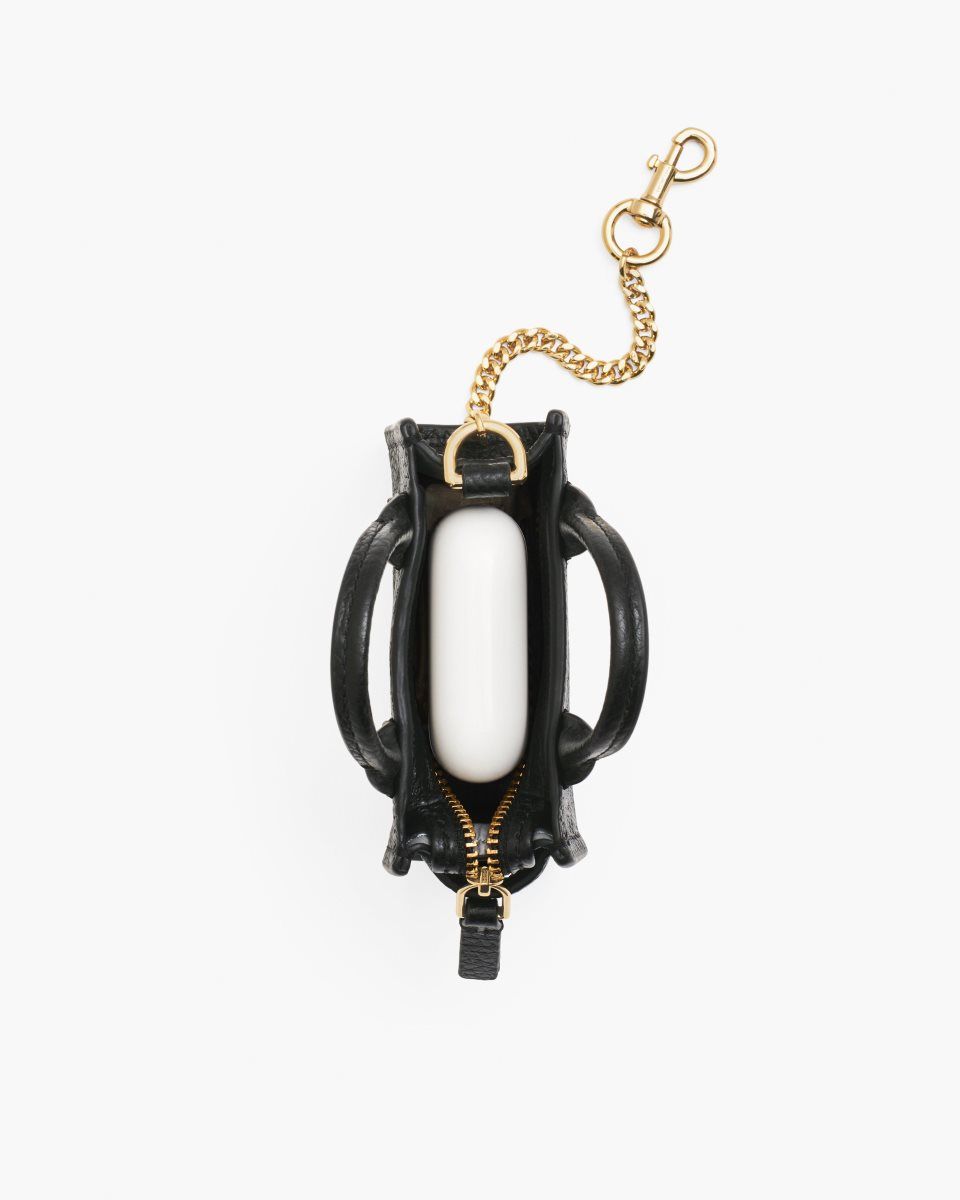 Black Marc Jacobs The Nano Tote Bag Charm | 043AMVKXQ