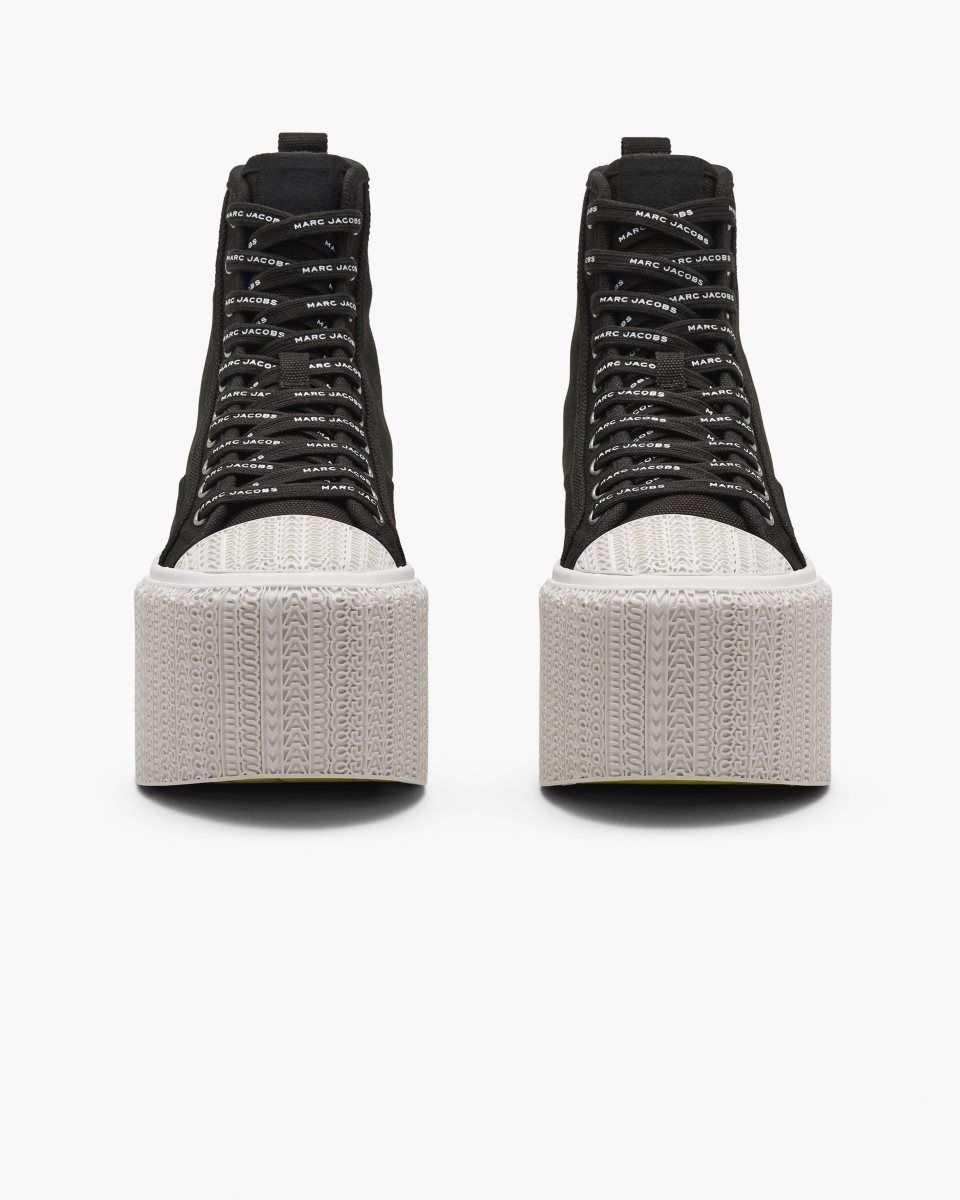 Black Marc Jacobs The Platform High Top Sneaker | 057LMSTIZ