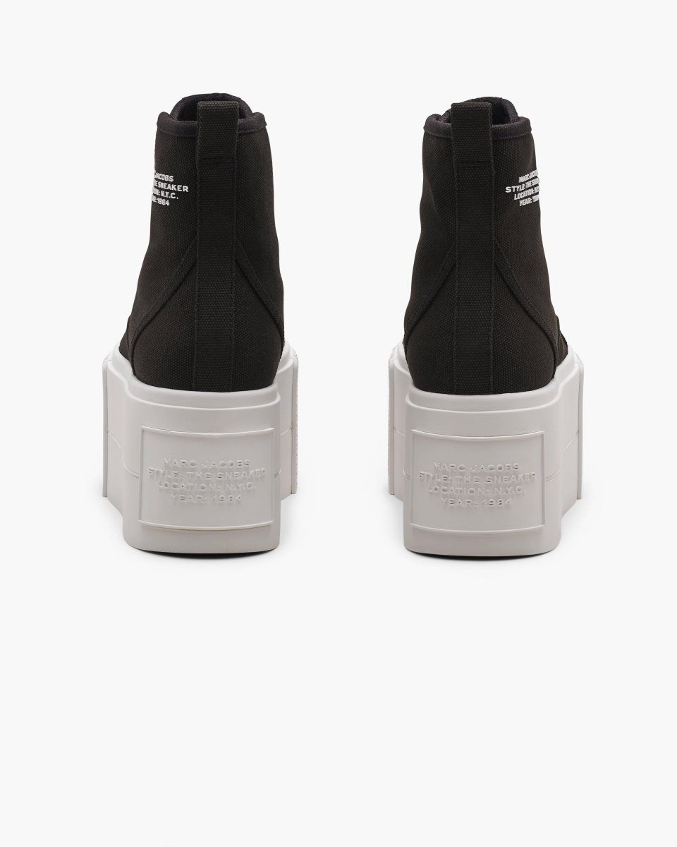 Black Marc Jacobs The Platform High Top Sneaker | 057LMSTIZ