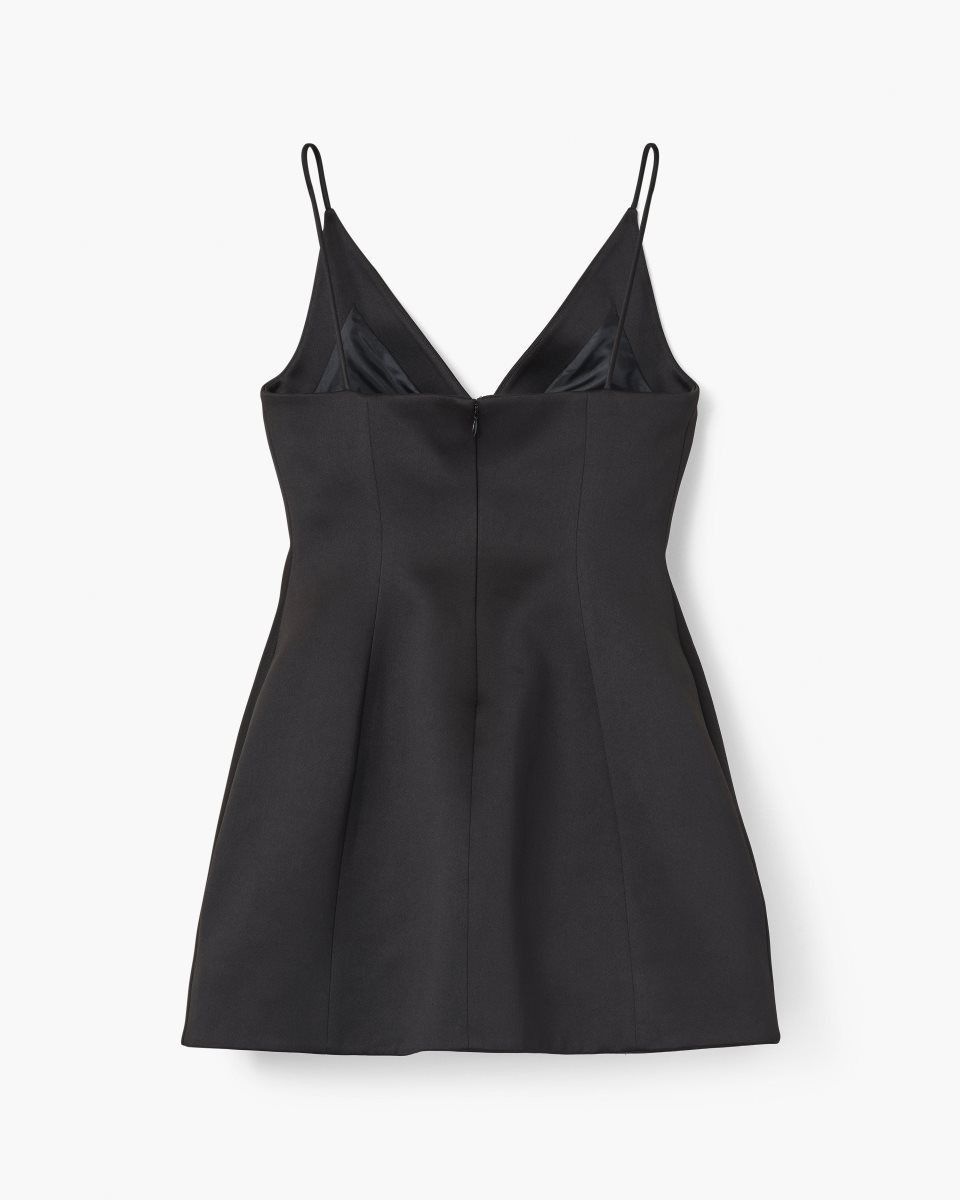 Black Marc Jacobs The Satin Bow Dress | 185SLITJH