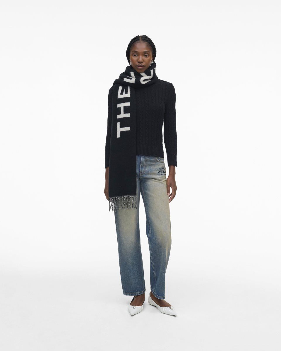 Black Marc Jacobs The Scarf | 069BODFTJ