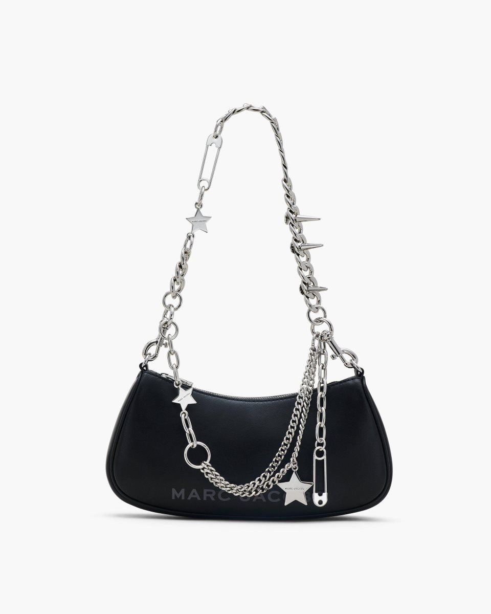 Black Marc Jacobs The Star Charm Shoulder Bag | 908IDGMKZ