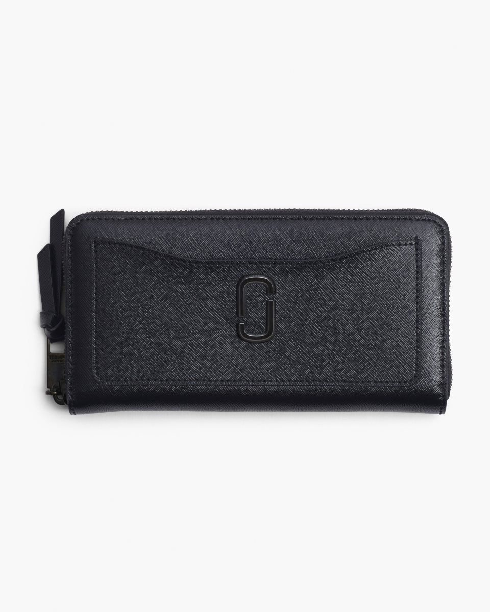 Black Marc Jacobs The Utility Snapshot DTM Continental Wallet | 928MTZGRX