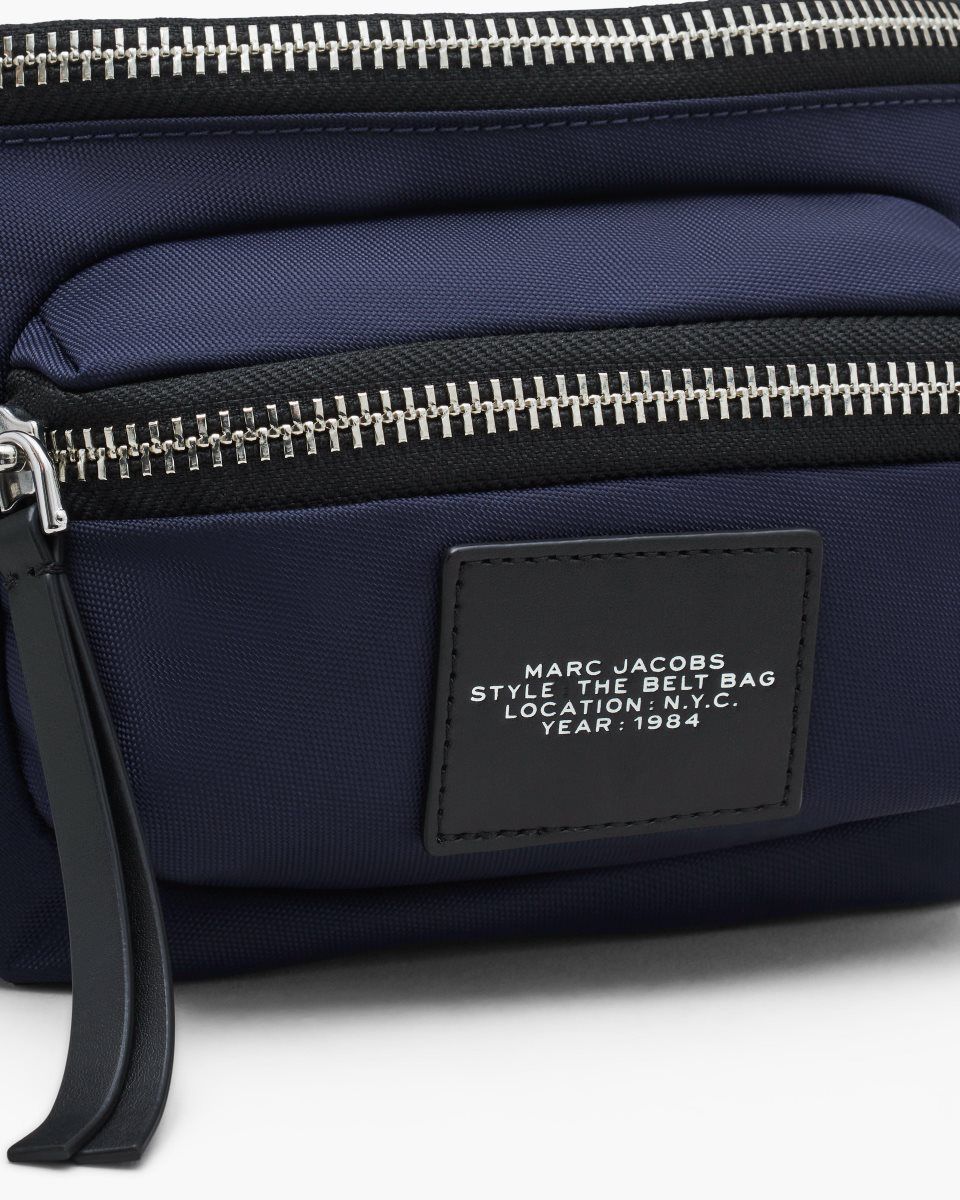 Blue Marc Jacobs The Biker Nylon Belt Bag | 615YQASVB