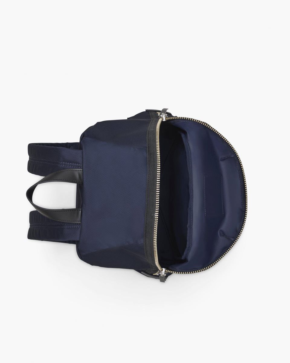 Blue Marc Jacobs The Biker Nylon Medium Backpack | 530TISNCE