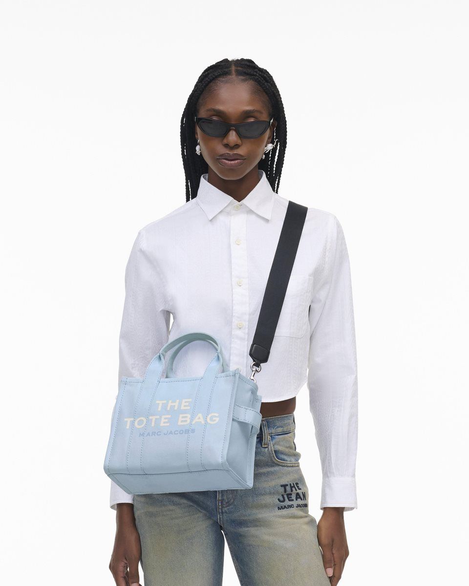 Blue Marc Jacobs The Canvas Small Tote Bag | 734VMRZUD