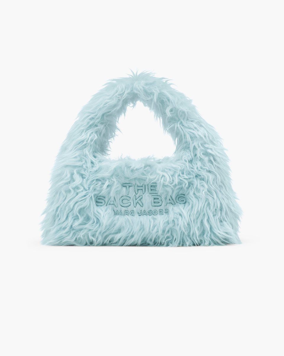 Blue Marc Jacobs The Faux Fur Mini Sack Bag | 316HTSJLW