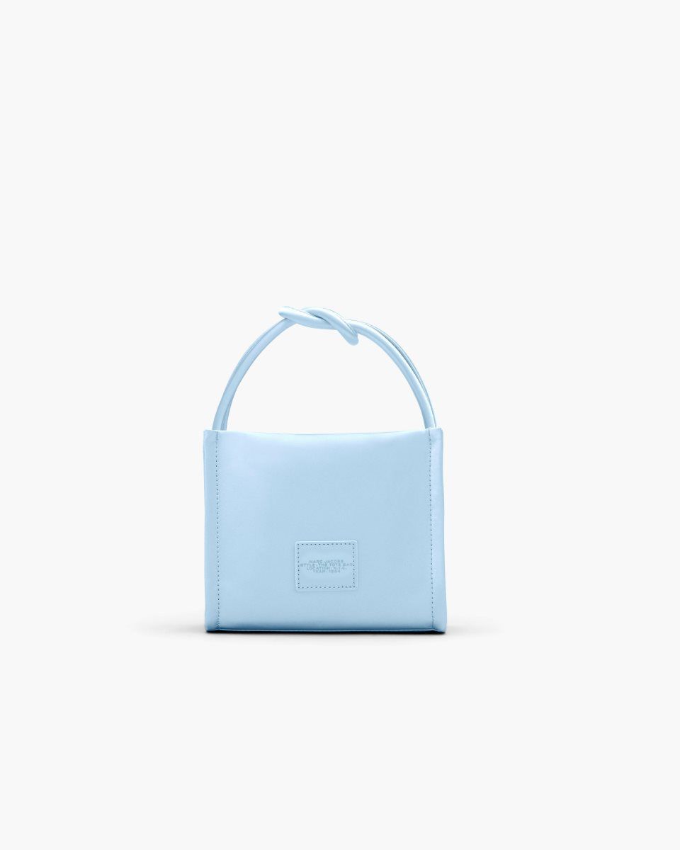 Blue Marc Jacobs The Star Satin Mini Tote Bag | 194FLISDZ