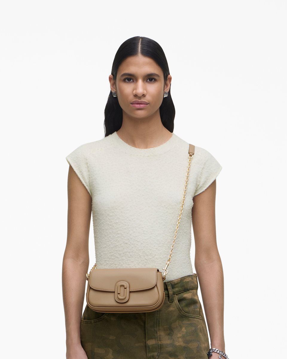 Brown Marc Jacobs The Clover Shoulder Bag | 102FHZYKN