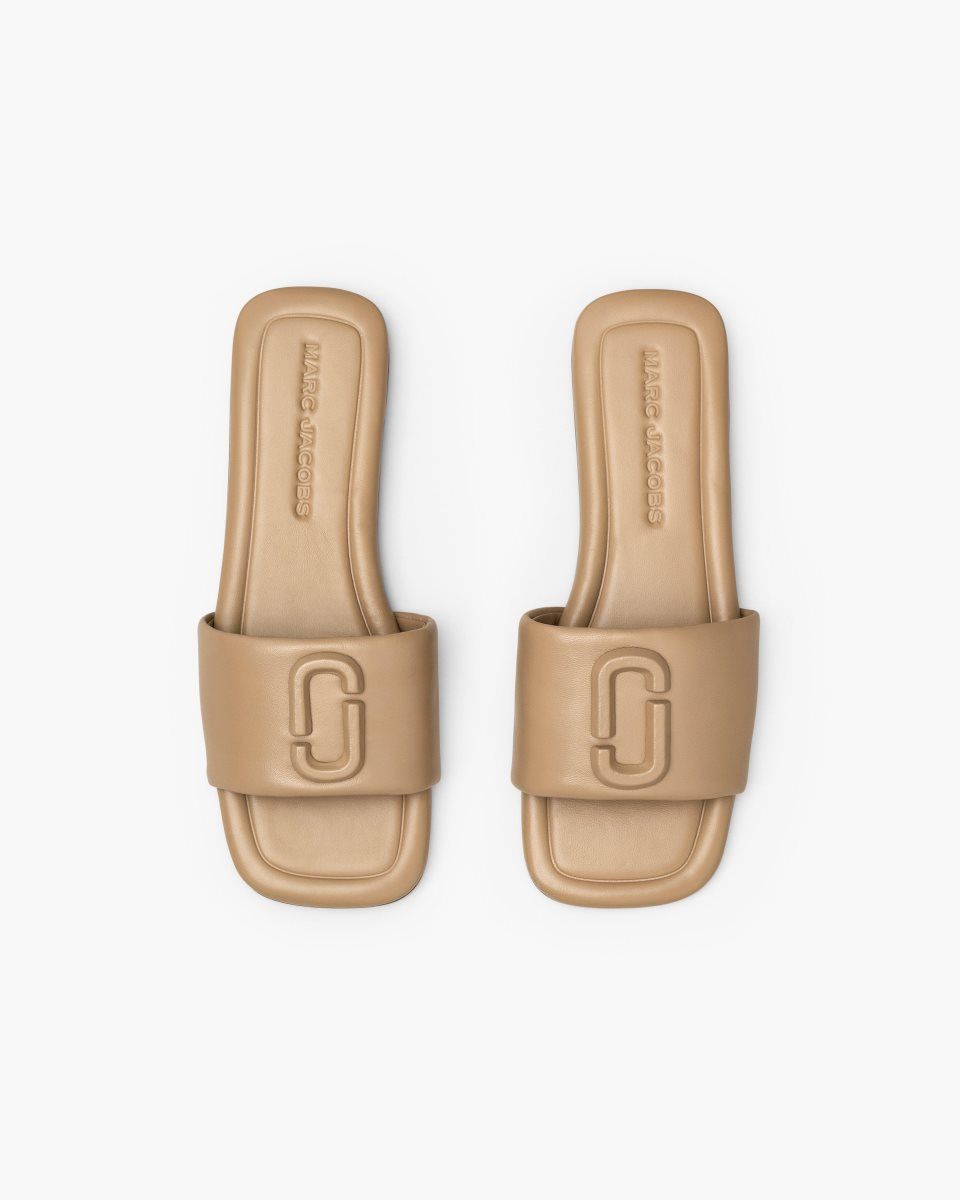 Brown Marc Jacobs The J Marc Leather Sandal | 250CPLAFV