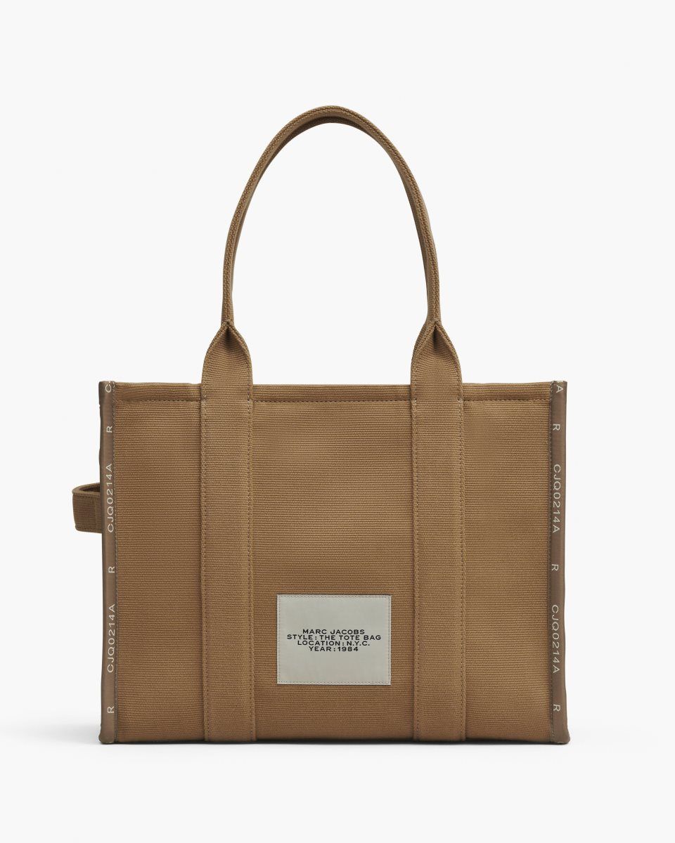 Brown Marc Jacobs The Jacquard Large Tote Bag | 073CFNBQU