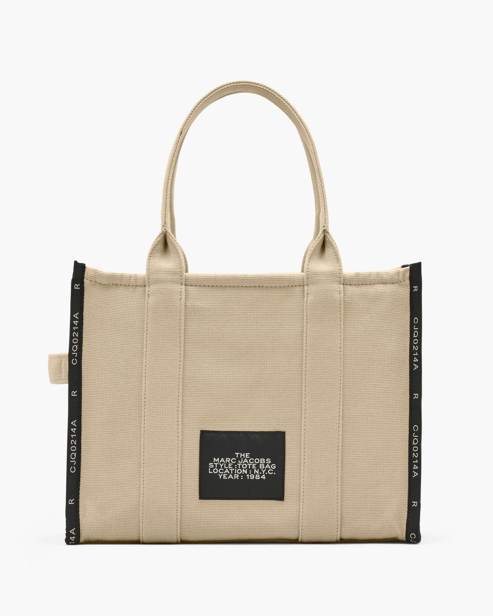 Brown Marc Jacobs The Jacquard Large Tote Bag | 079CJFPKI