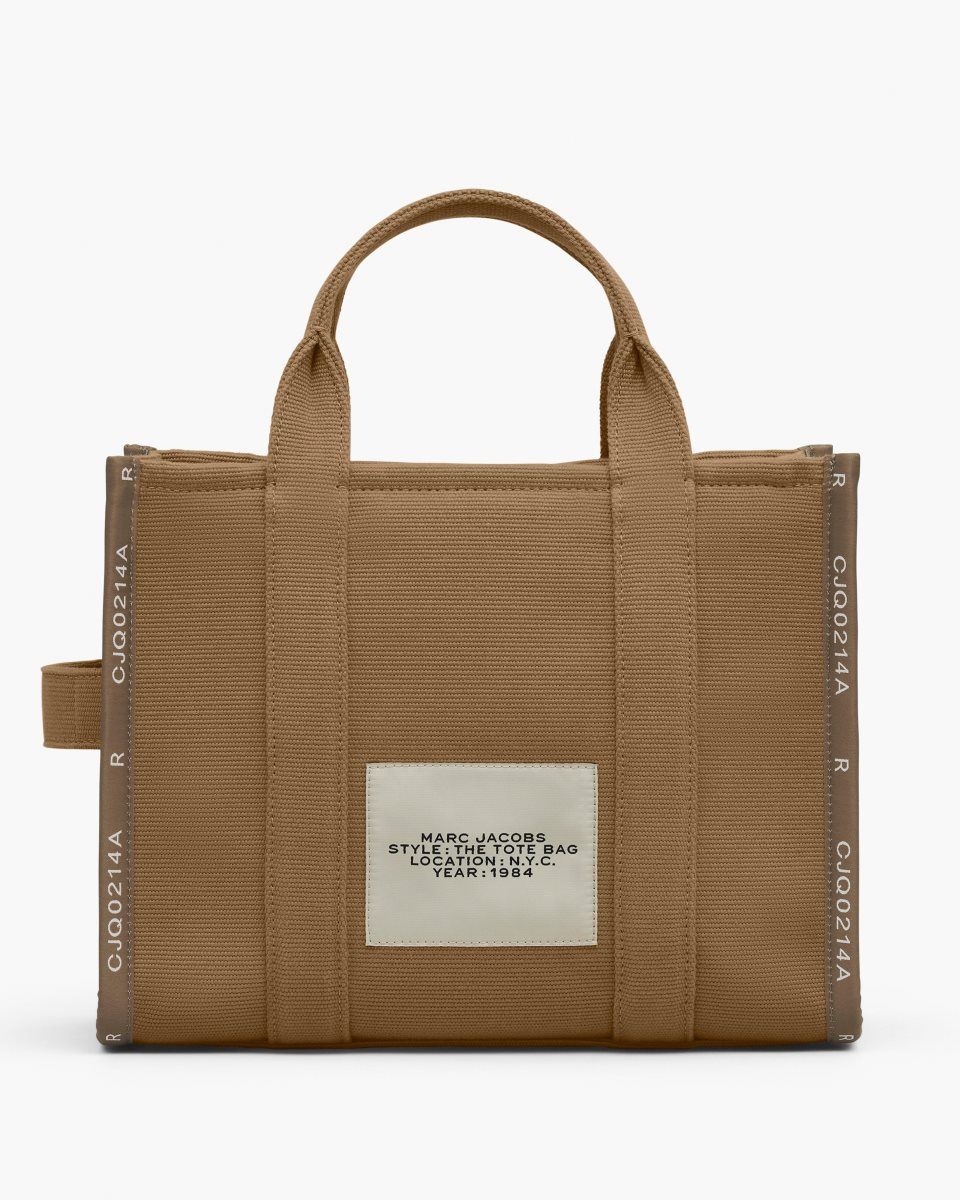 Brown Marc Jacobs The Jacquard Medium Tote Bag | 093YXEACI