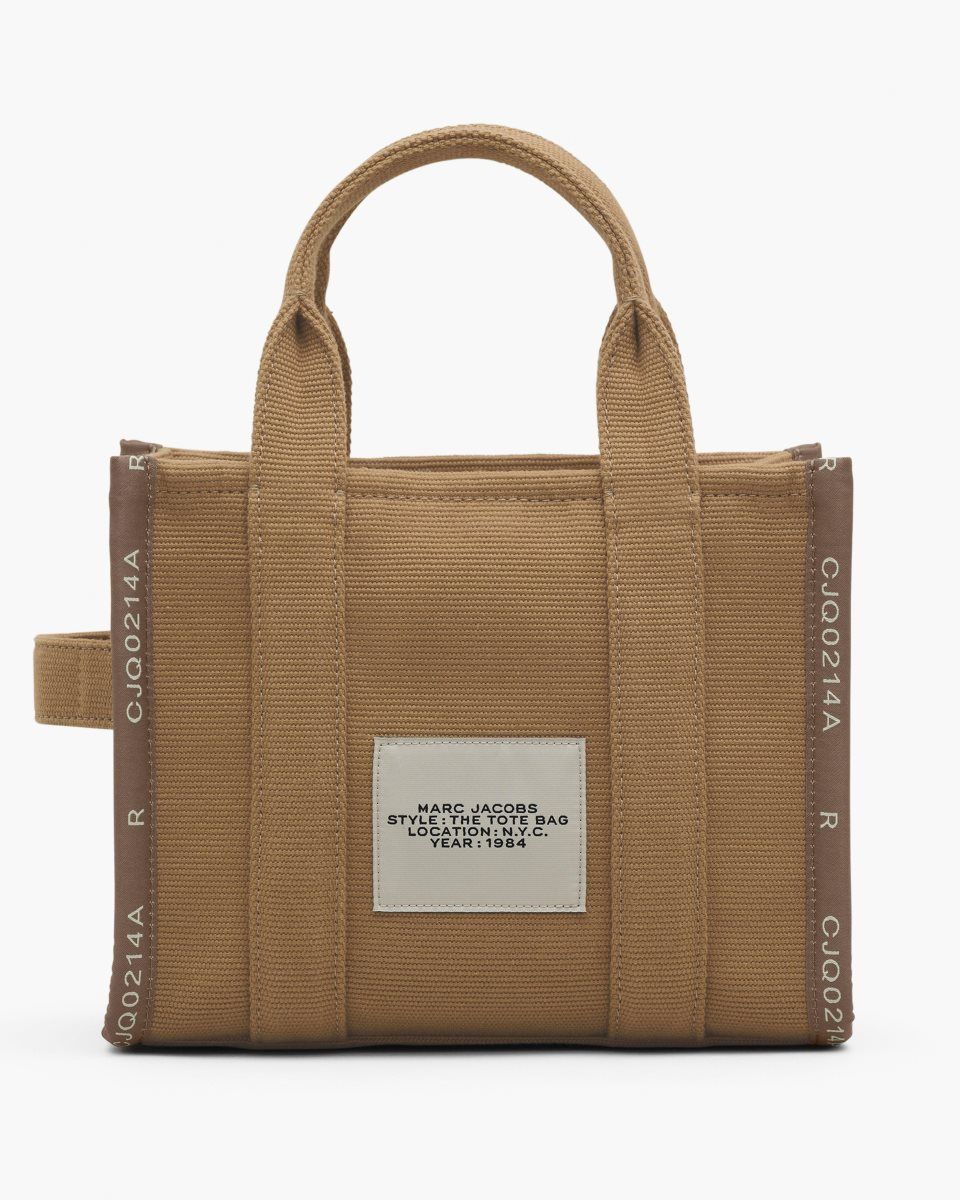 Brown Marc Jacobs The Jacquard Small Tote Bag | 298YZEKSD