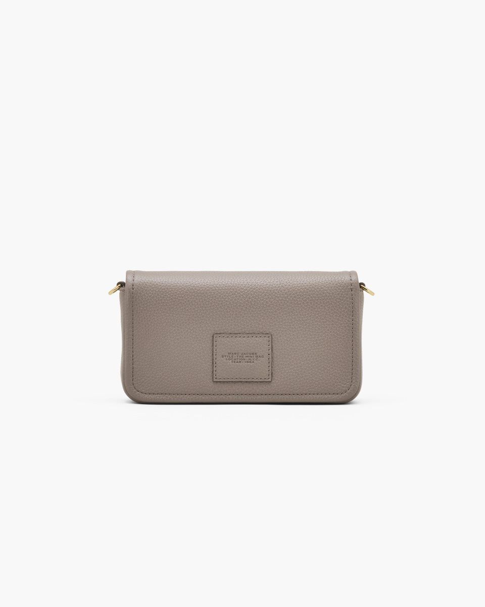 Cement Marc Jacobs The Leather Mini Bag | 341ITBOSM