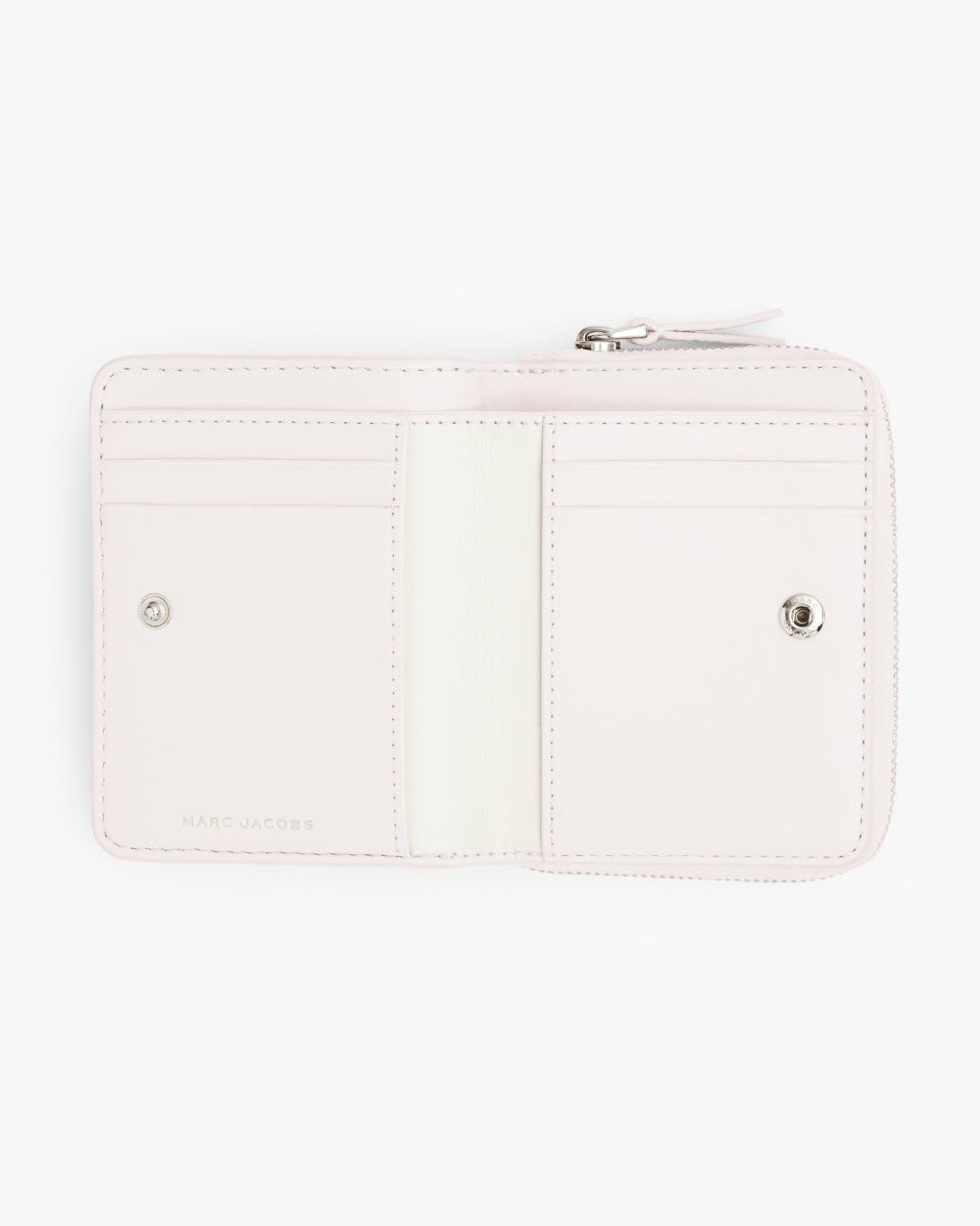 Cotton Marc Jacobs The Leather Mini Compact Wallet | 196SXDHUO