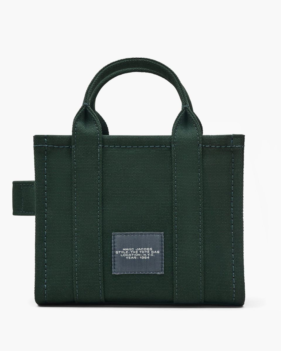 Dark Green Marc Jacobs The Canvas Crossbody Tote Bag | 836GFZANY