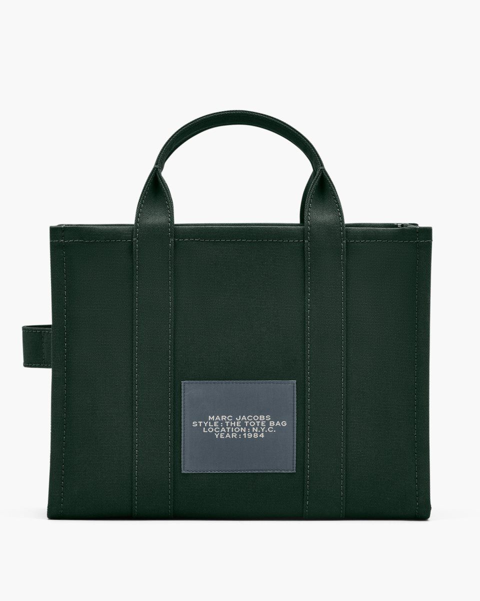 Dark Green Marc Jacobs The Canvas Small Tote Bag | 829MBGTLR