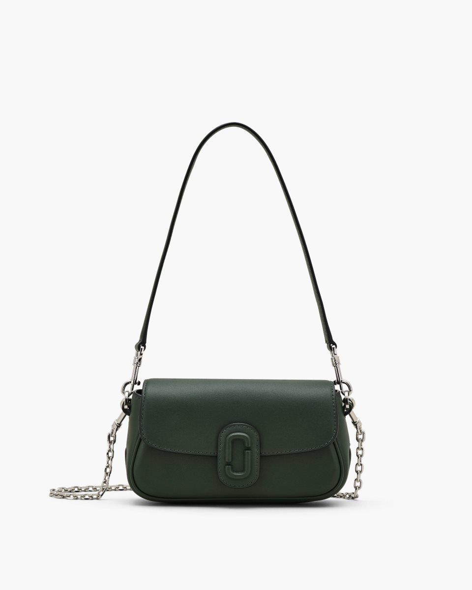 Dark Green Marc Jacobs The Clover Shoulder Bag | 536TQIJEU