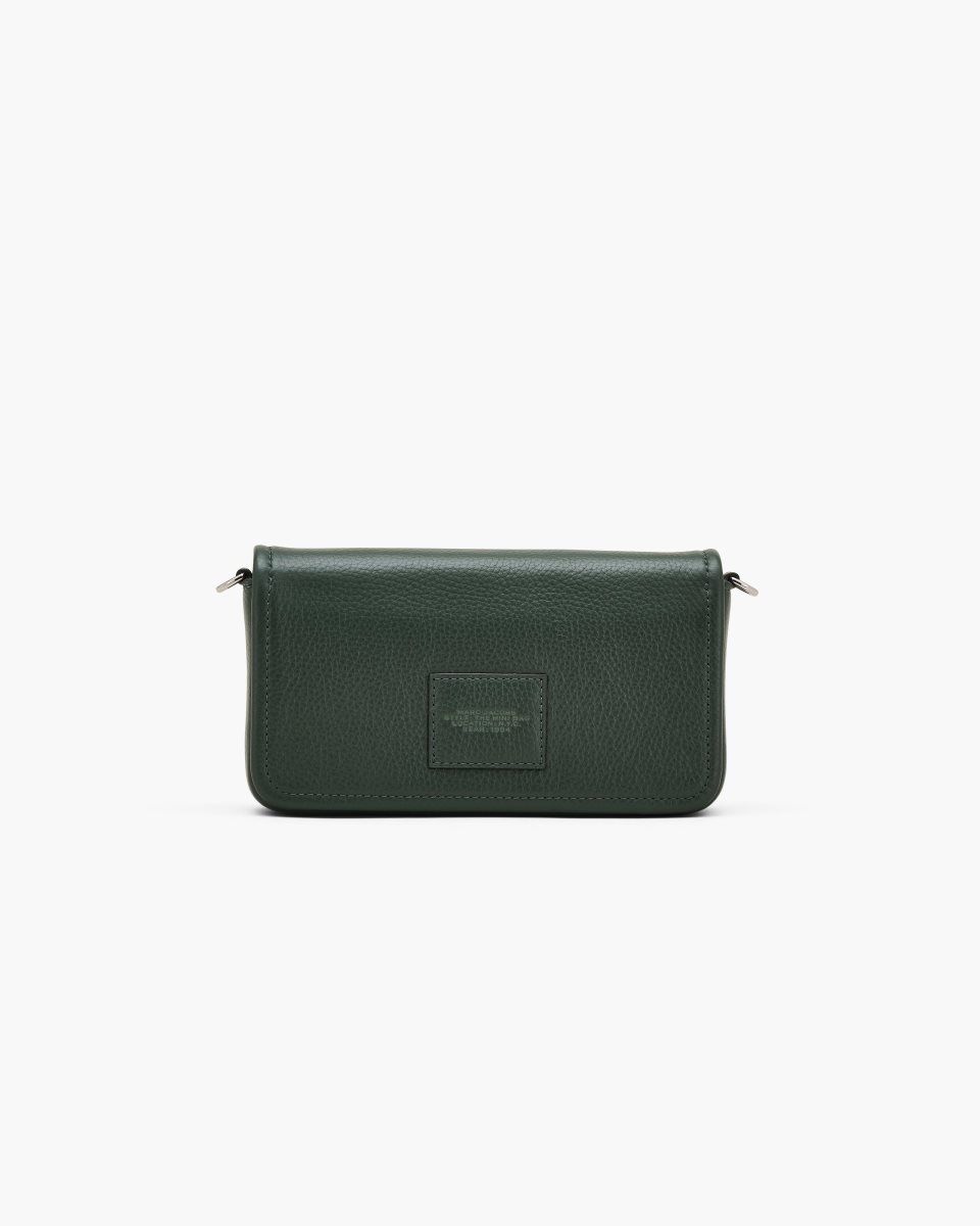 Dark Green Marc Jacobs The Leather Mini Bag | 439ETFSRQ